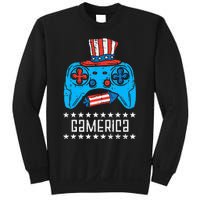 American Gamer Gamerica 4Th Of July Gaming Sweatshirt