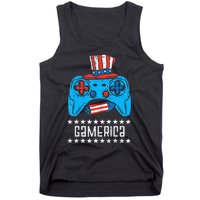 American Gamer Gamerica 4Th Of July Gaming Tank Top