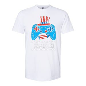 American Gamer Gamerica 4Th Of July Gaming Softstyle CVC T-Shirt