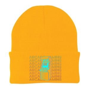 Arcade Gaming Gamer Retro Arcade Gaming Knit Cap Winter Beanie