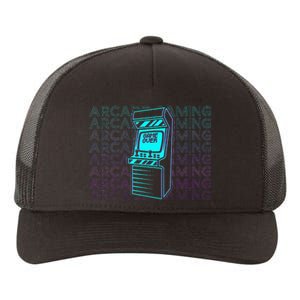 Arcade Gaming Gamer Retro Arcade Gaming Yupoong Adult 5-Panel Trucker Hat