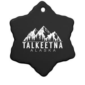 Alaska Giffunny Gift Talkeetna Alaska Gift Ceramic Star Ornament