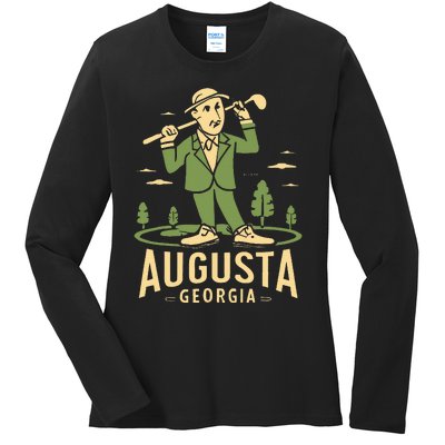 Augusta Georgia Golf Ladies Long Sleeve Shirt