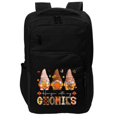 Autumn Gnome Gathering Embrace the Fall Vibes Impact Tech Backpack