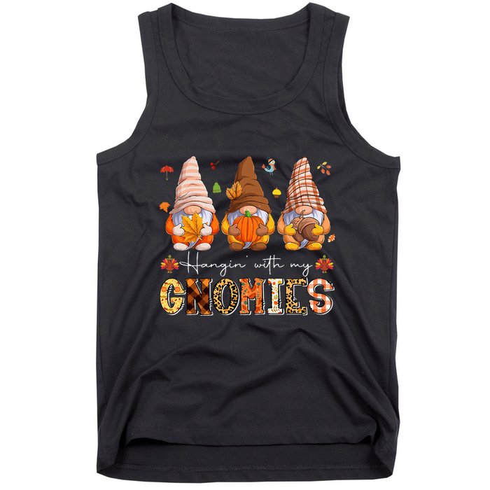 Autumn Gnome Gathering Embrace the Fall Vibes Tank Top