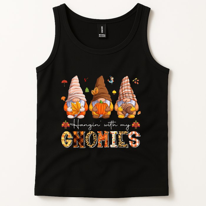 Autumn Gnome Gathering Embrace the Fall Vibes Tank Top