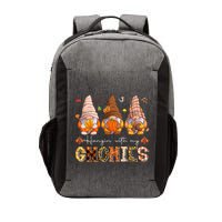 Autumn Gnome Gathering Embrace the Fall Vibes Vector Backpack