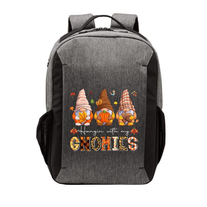 Autumn Gnome Gathering Embrace the Fall Vibes Vector Backpack