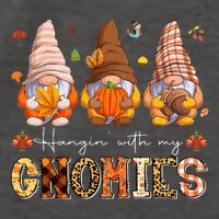 Autumn Gnome Gathering Embrace the Fall Vibes Vector Backpack