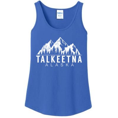 Alaska Giffunny Gift Talkeetna Alaska Gift Ladies Essential Tank