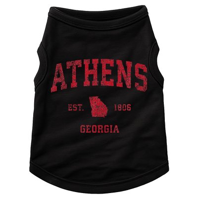 Athens Georgia Ga Vintage Sports Doggie Tank