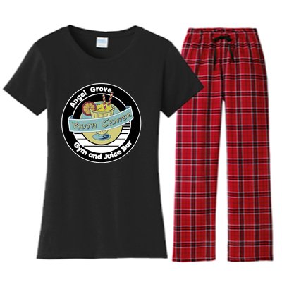 Angel Grove Gym And Juice Bar Women's Flannel Pajama Set