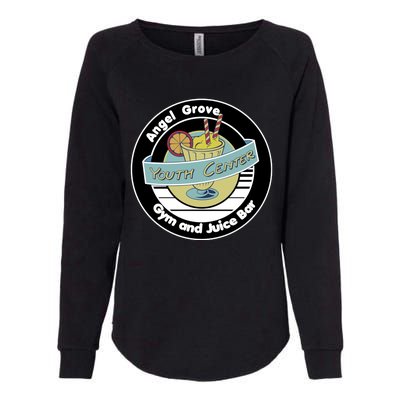 Angel Grove Gym And Juice Bar Womens California Wash Sweatshirt