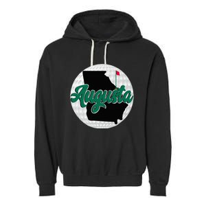 Augusta Georgia Golf Garment-Dyed Fleece Hoodie