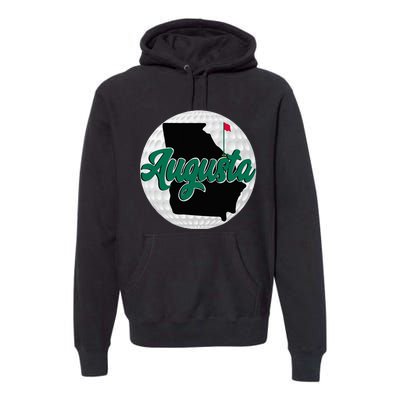 Augusta Georgia Golf Premium Hoodie