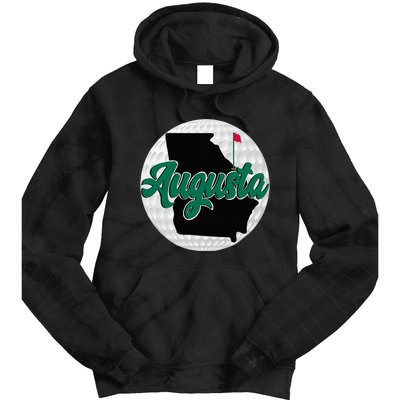 Augusta Georgia Golf Tie Dye Hoodie