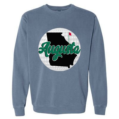 Augusta Georgia Golf Garment-Dyed Sweatshirt