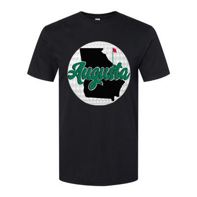 Augusta Georgia Golf Softstyle CVC T-Shirt