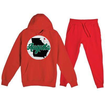 Augusta Georgia Golf Premium Hooded Sweatsuit Set