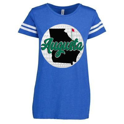 Augusta Georgia Golf Enza Ladies Jersey Football T-Shirt