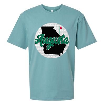 Augusta Georgia Golf Sueded Cloud Jersey T-Shirt