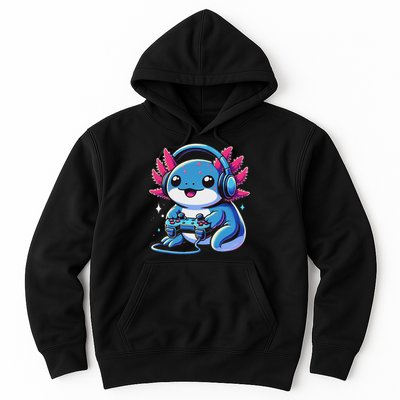 Axolotl Gamer Gaming Axolotl Video Game Hoodie