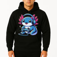 Axolotl Gamer Gaming Axolotl Video Game Hoodie