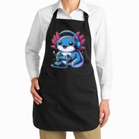 Axolotl Gamer Gaming Axolotl Video Game Apron
