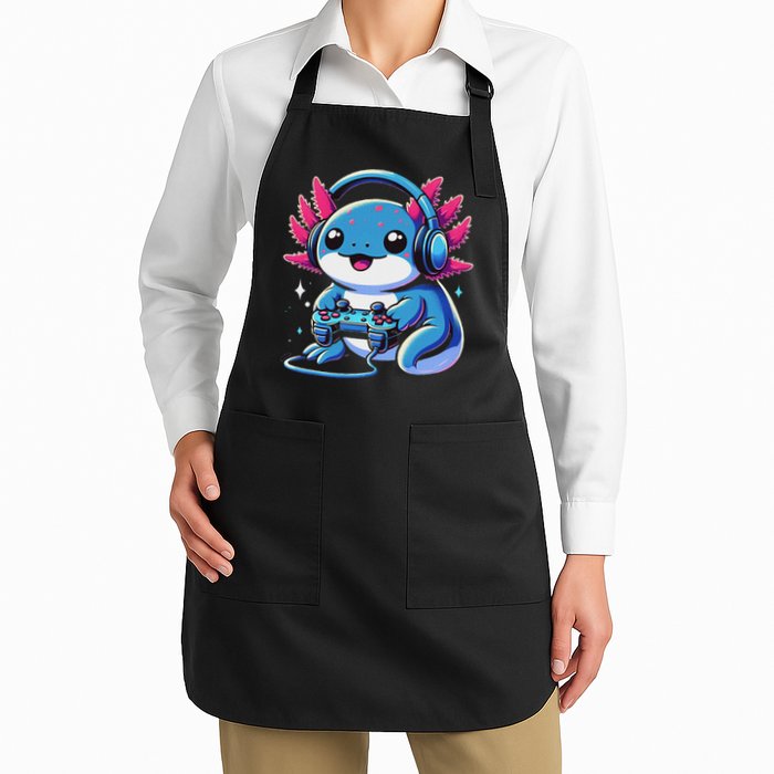 Axolotl Gamer Gaming Axolotl Video Game Apron