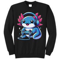 Axolotl Gamer Gaming Axolotl Video Game Sweatshirt