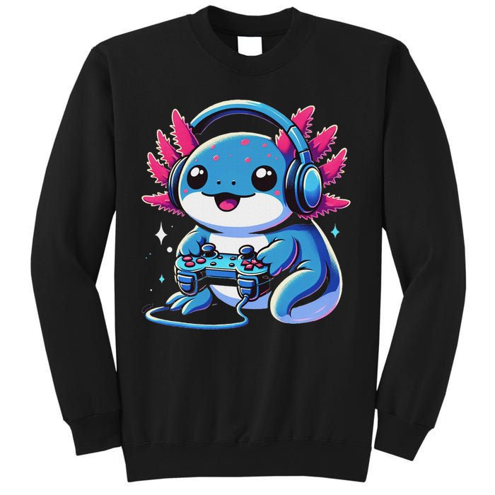 Axolotl Gamer Gaming Axolotl Video Game Sweatshirt