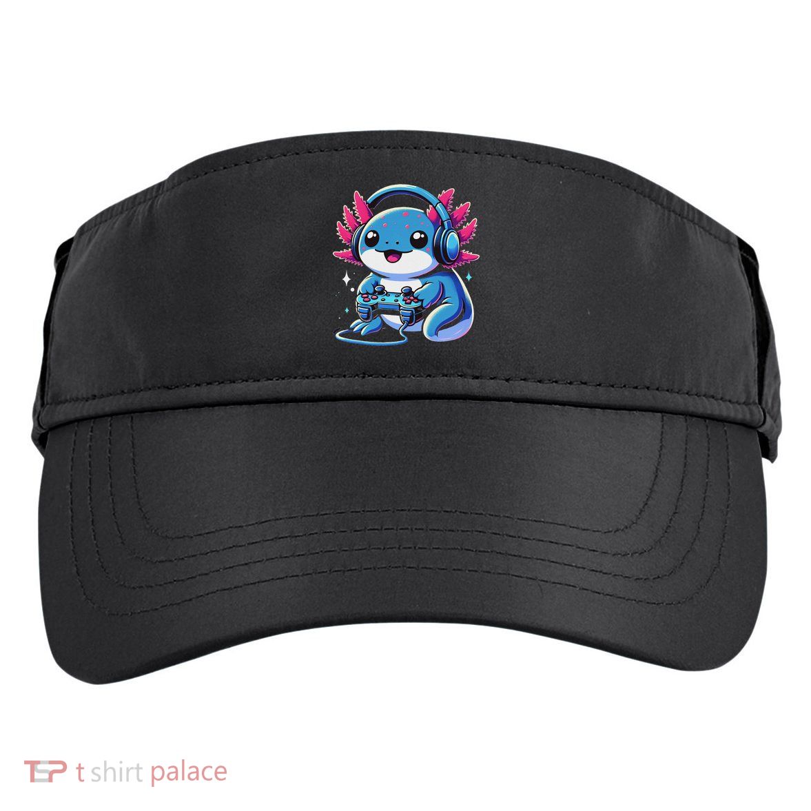 Axolotl Gamer Gaming Axolotl Video Game Adult Drive Performance Visor