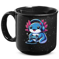 Axolotl Gamer Gaming Axolotl Video Game 15oz Campfire Ceramic Mug