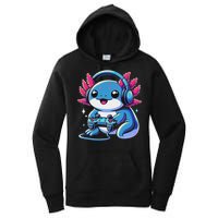 Axolotl Gamer Gaming Axolotl Video Game Women's Pullover Hoodie