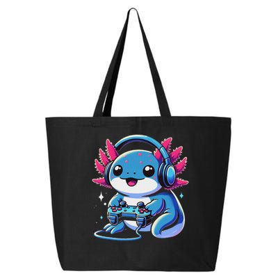 Axolotl Gamer Gaming Axolotl Video Game 25L Jumbo Tote