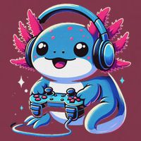 Axolotl Gamer Gaming Axolotl Video Game 16oz Travel Tumbler