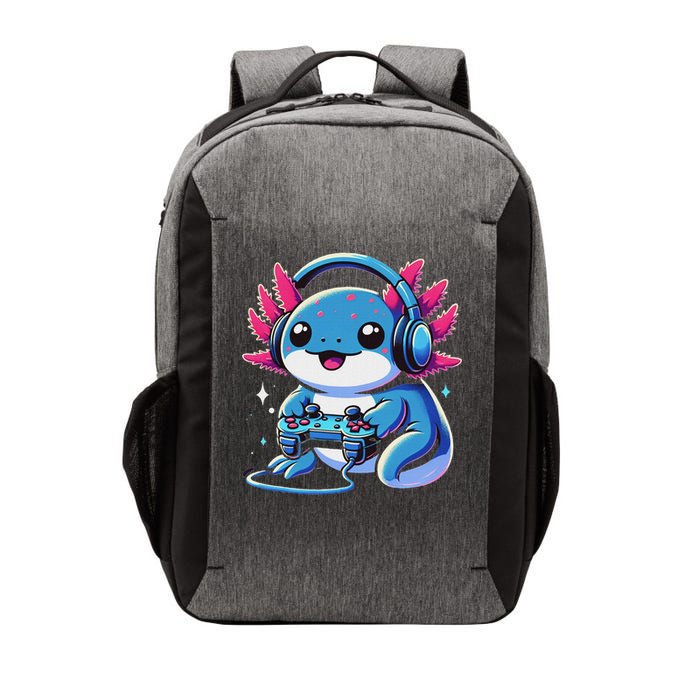 Axolotl Gamer Gaming Axolotl Video Game Vector Backpack