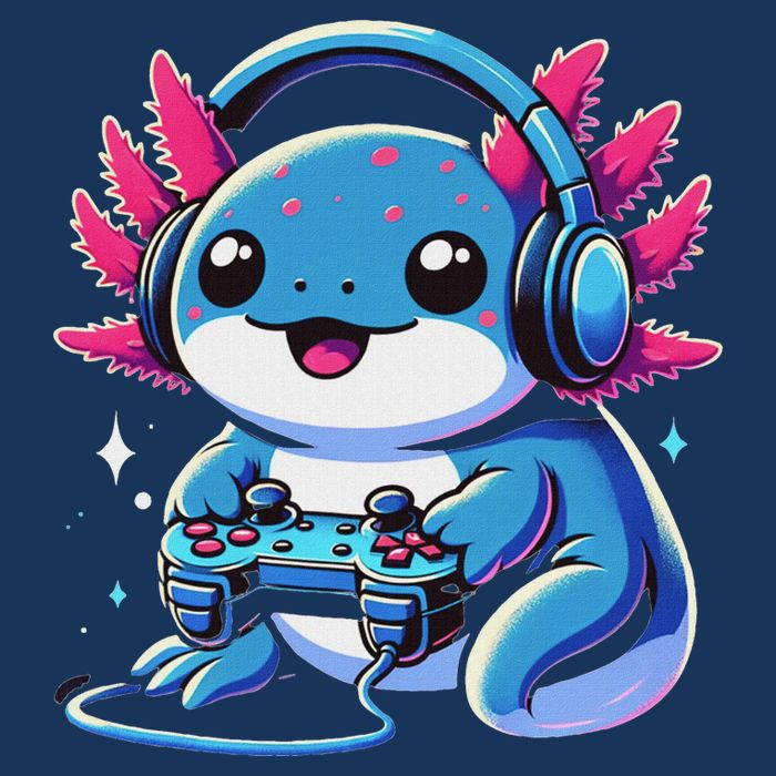 Axolotl Gamer Gaming Axolotl Video Game Infant Baby Jersey Bodysuit