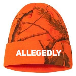 Allegedly Gift Great Gift Sarcastic Saying Quote Lawyer Legal Gift Kati Licensed 12" Camo Beanie