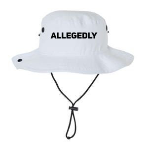 Allegedly Gift Great Gift Sarcastic Saying Quote Lawyer Legal Gift Legacy Cool Fit Booney Bucket Hat