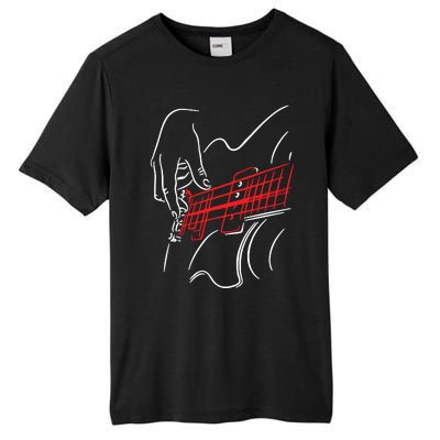 Acoustic Guitar Guitarist Shirts Bass Player Musician Gift Tall Fusion ChromaSoft Performance T-Shirt