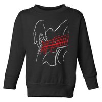 Acoustic Guitar Guitarist Shirts Bass Player Musician Gift Toddler Sweatshirt