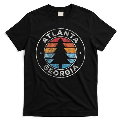 Atlanta Georgia Ga Vintage Graphic Retro 70s T-Shirt