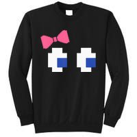 Arcade Game Ghost Eyes Halloween Costume Sweatshirt