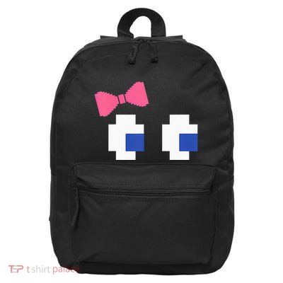 Arcade Game Ghost Eyes Halloween Costume 16 in Basic Backpack