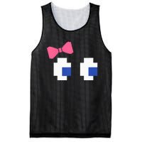 Arcade Game Ghost Eyes Halloween Costume Mesh Reversible Basketball Jersey Tank