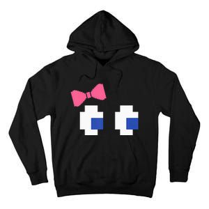 Arcade Game Ghost Eyes Halloween Costume Tall Hoodie