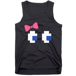 Arcade Game Ghost Eyes Halloween Costume Tank Top