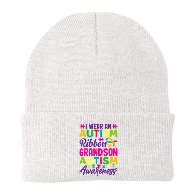 Autism Grandson Gift From Grandfather Autism Grandson Gift From Grandmother Beanie