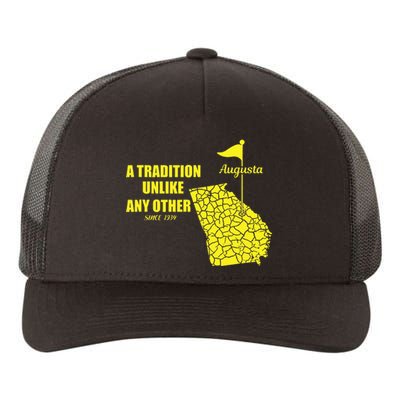 Augusta Georgia Golfing Golf In April Yupoong Adult 5-Panel Trucker Hat